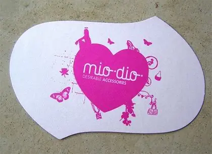 Diseños creativos de tarjetas personales