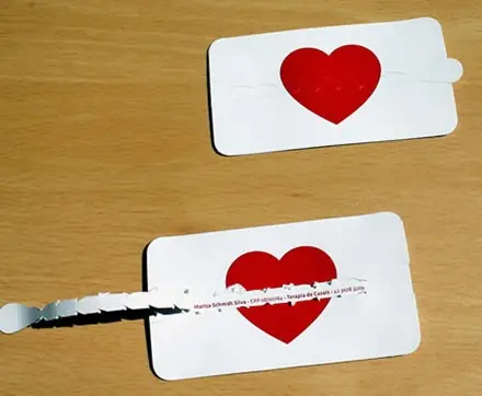 Diseños creativos de tarjetas personales