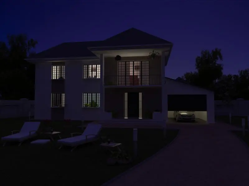 tutorial 3d max vray ecena noturna exterirores