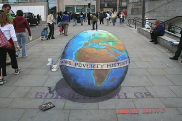 Julian Beever:Las mejores Ilusiones Opticas en el Pavimento