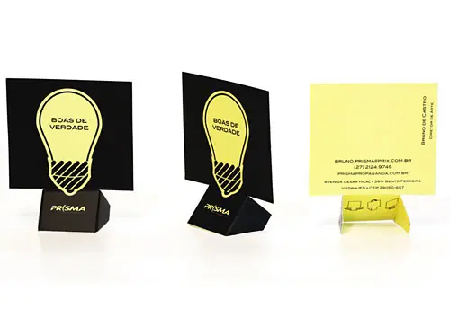 Diseños creativos de tarjetas personales