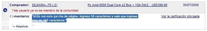calificaciones