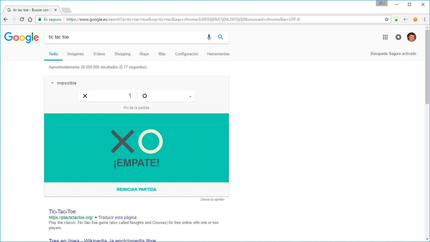 7 minijuegos para jugar desde el buscador: Google