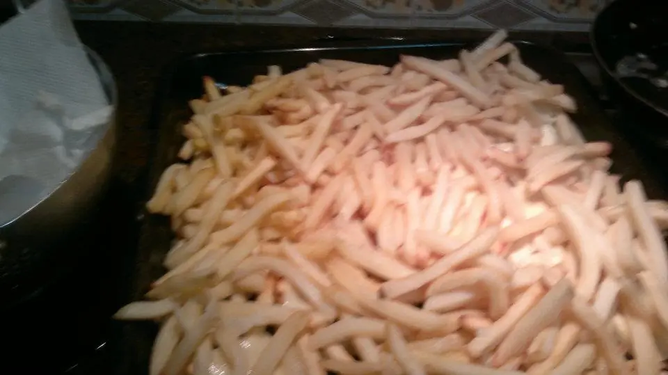 comida papas fritas