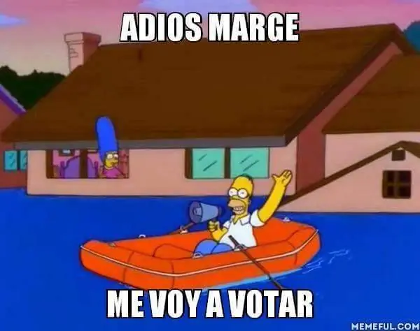 Los simpsons y chistes de la politica