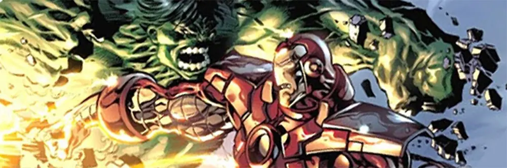 Los mejores combates entre Hulk y Iron Man