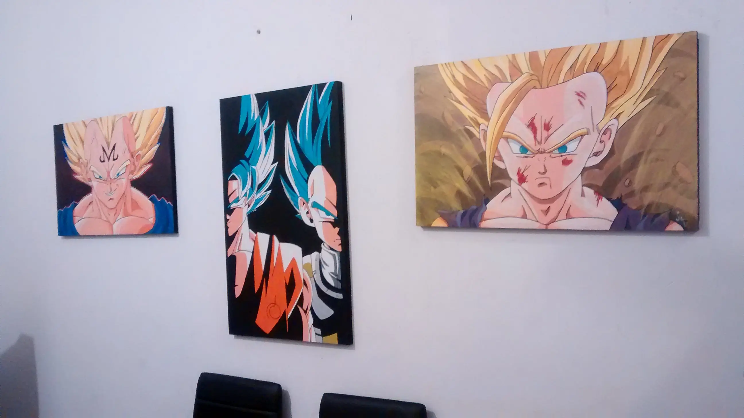 Goku y Vegeta SSJ Blue, otro pedido, pasá y mirá!!