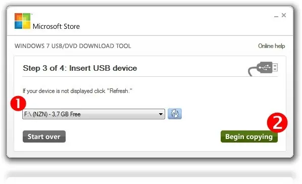 windows 7 usb dvd tool