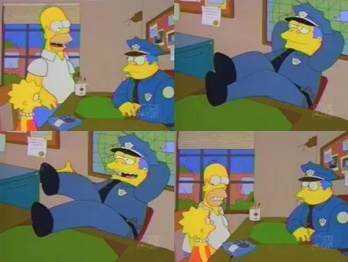 Los Simpsons. Escenas graciosas en imagenes.