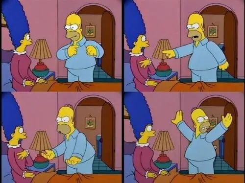 dialogos simpsons