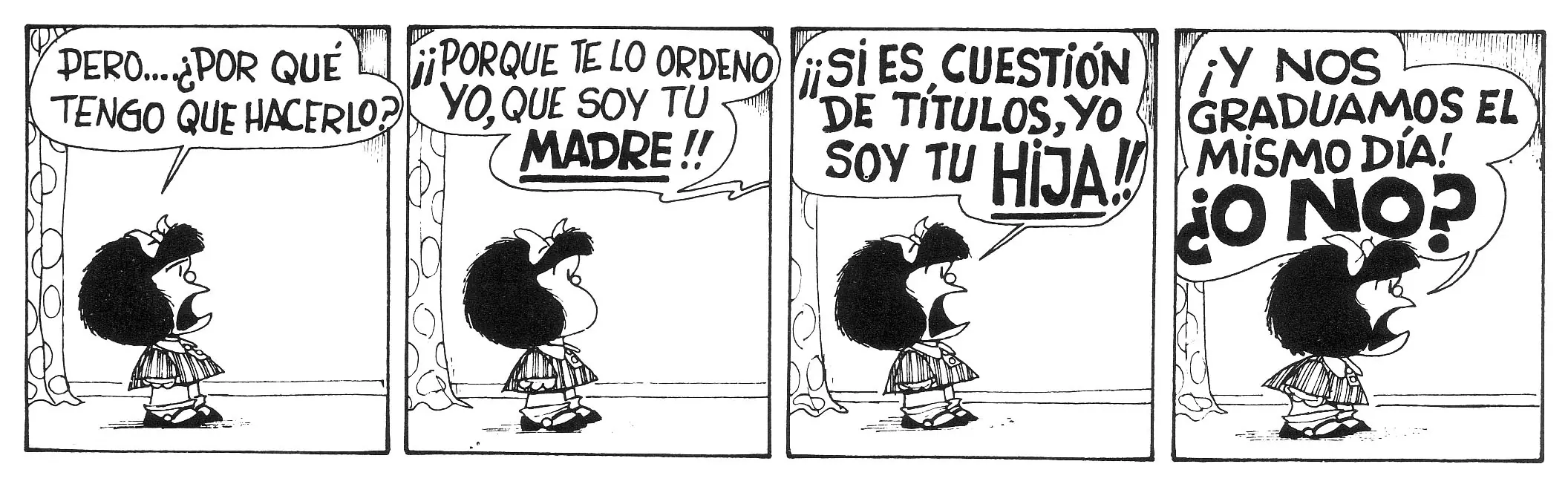 Tributo a Quino y Mafalda