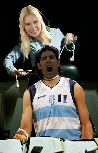 El basquetbolista Luis Scola y la Quesona Asesina El basquetbolista Luis Scola y la Quesona Asesina