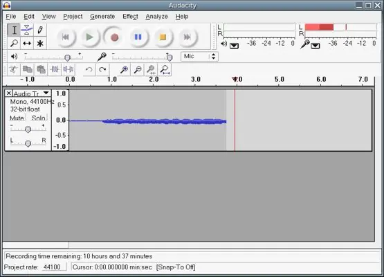 Audacity (programa de musica) - Programa gratis