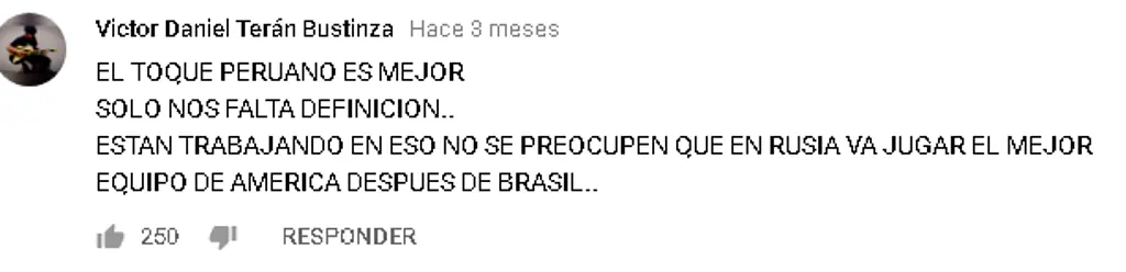 Compilado de comentarios peruanos agrandados antes de Rusia