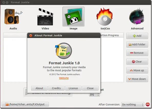 Format Junkie conversor video, imágenes, audio, ISO...
