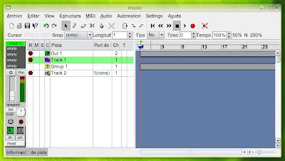 Crear música desde Linux