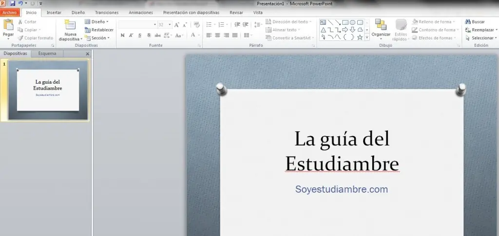 Como crear un video desde PowerPoint con un solo clic
