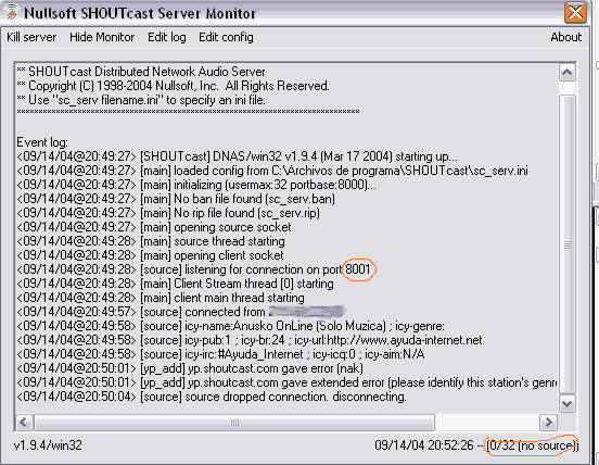 Radio por Internet con Winamp