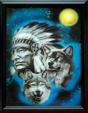 Lobos Hijos de la luna y Maestros de Los bosques.