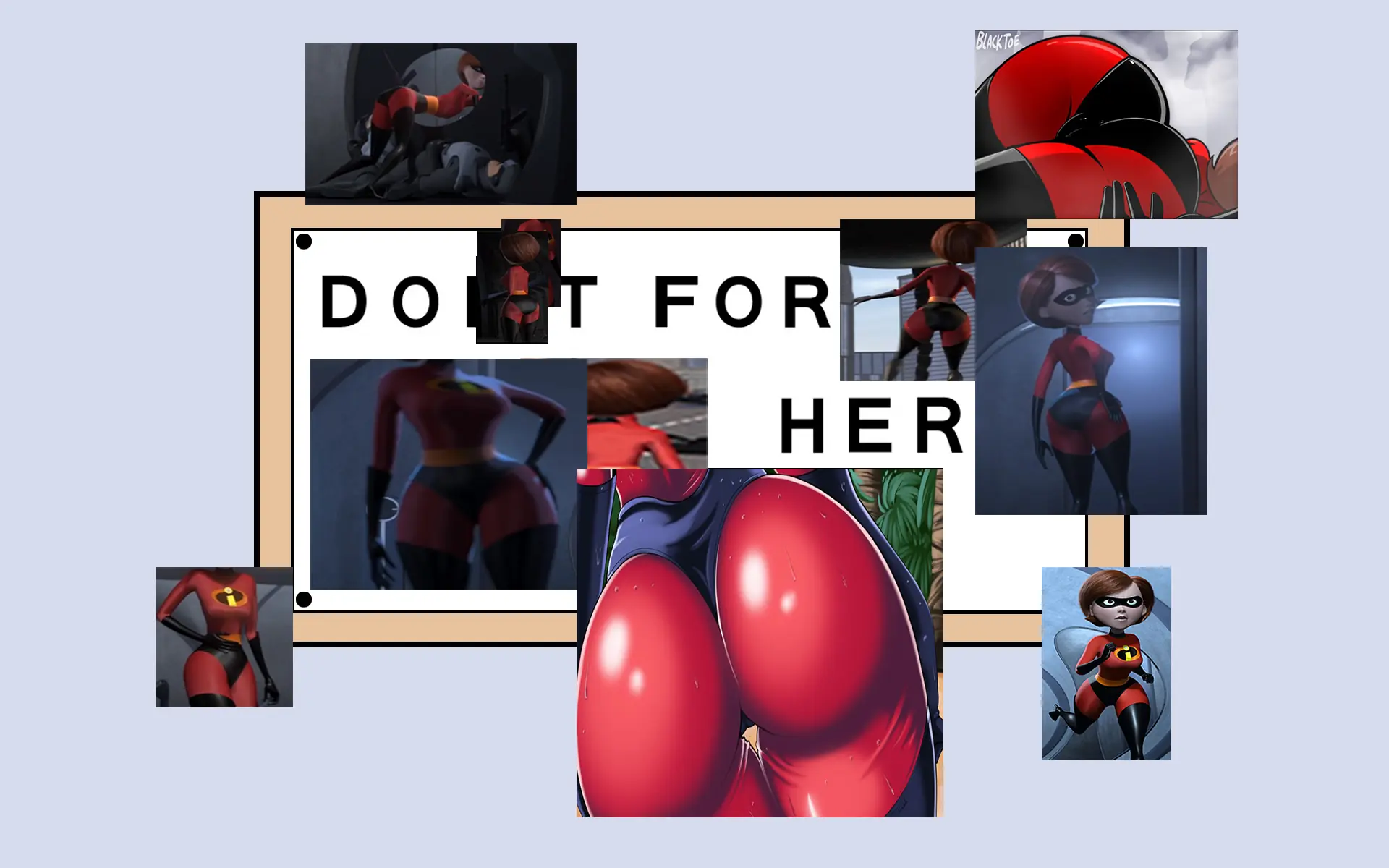 Me hice un fondo de Elastigirl y te lo muestro