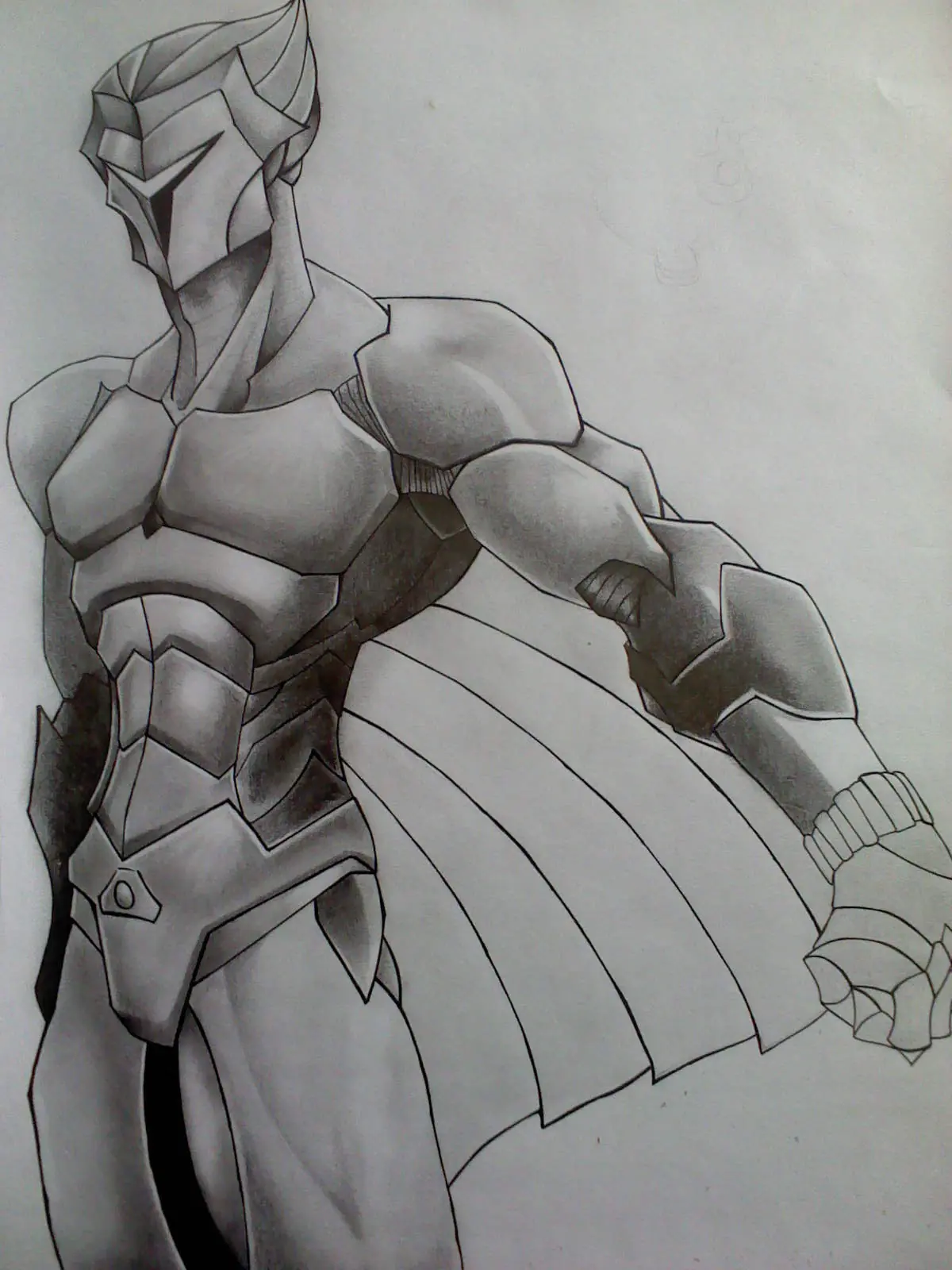 Dibujo tradicional - Halcones Galacticos