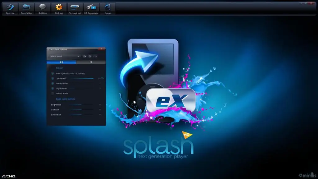 splash