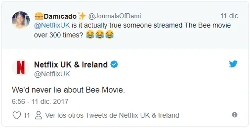 Usuario de Netflix ha visto 357 veces la misma película