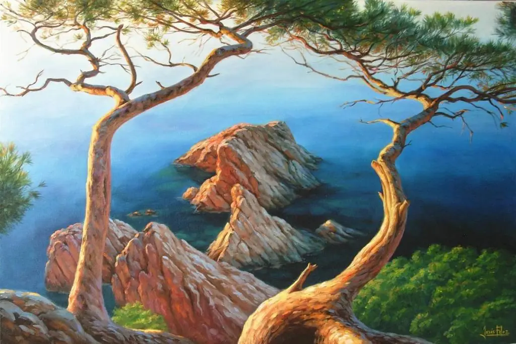 Pintor sevillano Jesús Fernandez