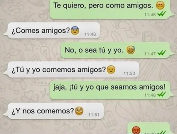 Conversaciones graciosas de whatsapp