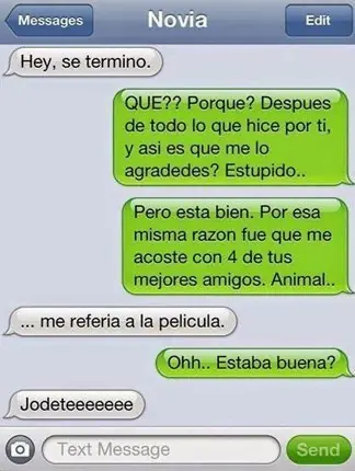 Reite un rato que se va el domin