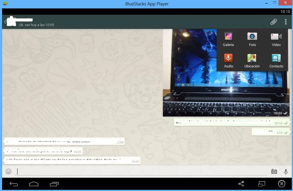 Pasar imagenes de la PC a Bluestacks