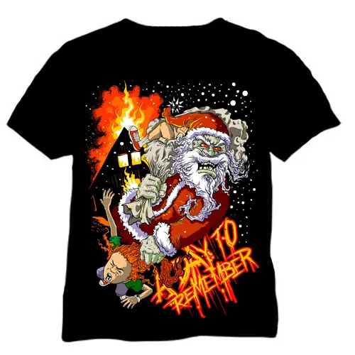 Remeras Diseñadas por mi (Deathcore,Metalcore y poshardcore
