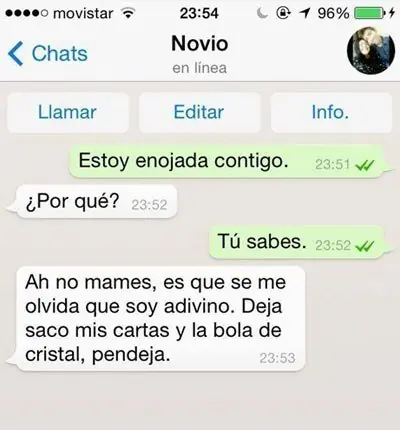 Conversaciones graciosas de whatsapp