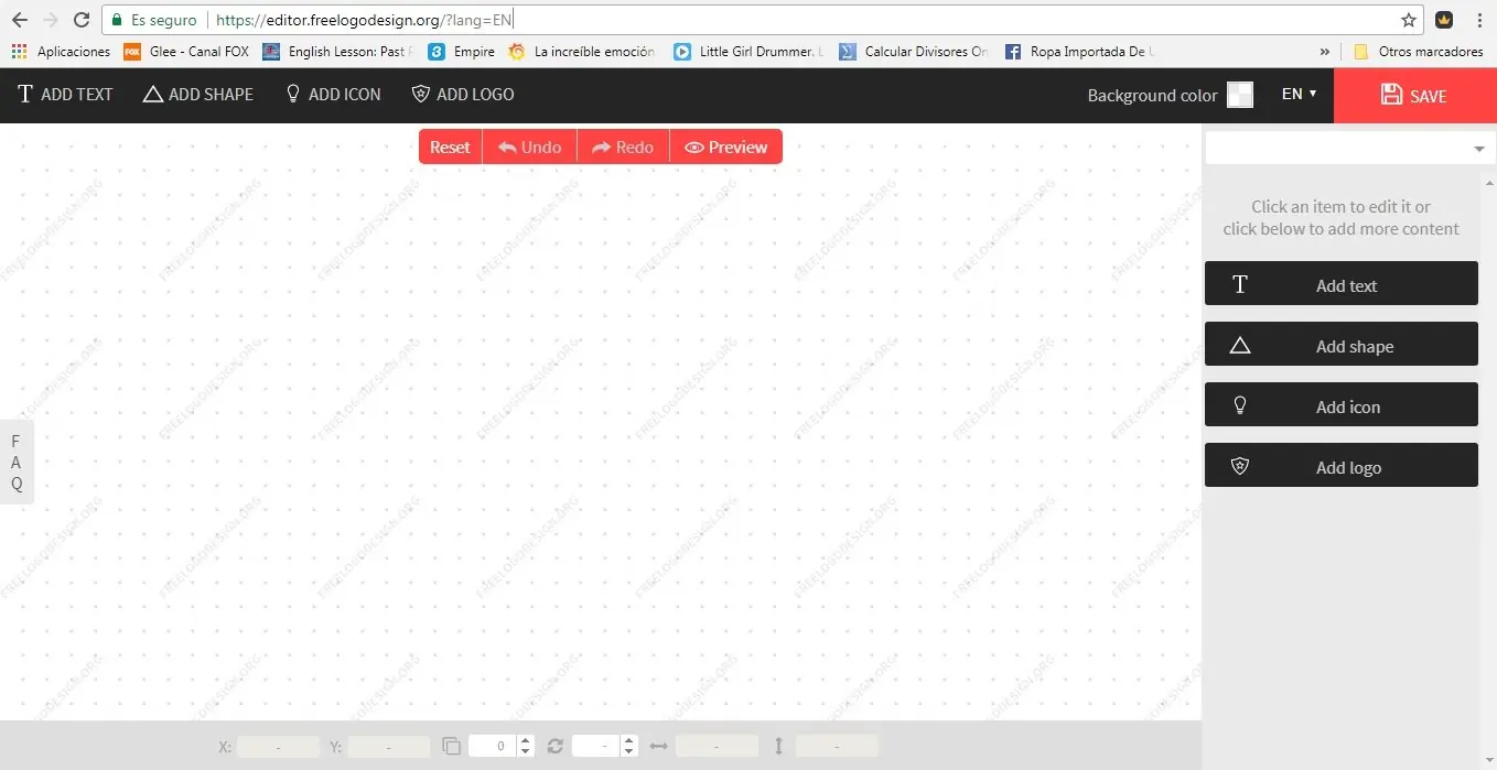 Página para crear logos