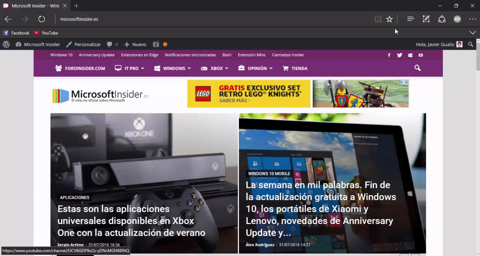 Ya disponible! Anniversary Update Win7? te lo pierdes