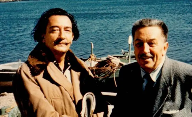 La amistad surrealista de Walt Disney y Salvador Dalí