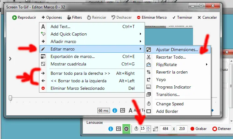 ScreenToGif - Como capturar pantalla y crear gif con texto
