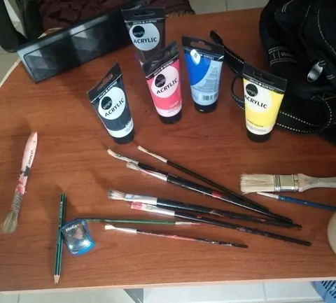 Mi mural en un taller de hojalateria, paso a paso Mi mural en un taller de hojalateria, paso a paso