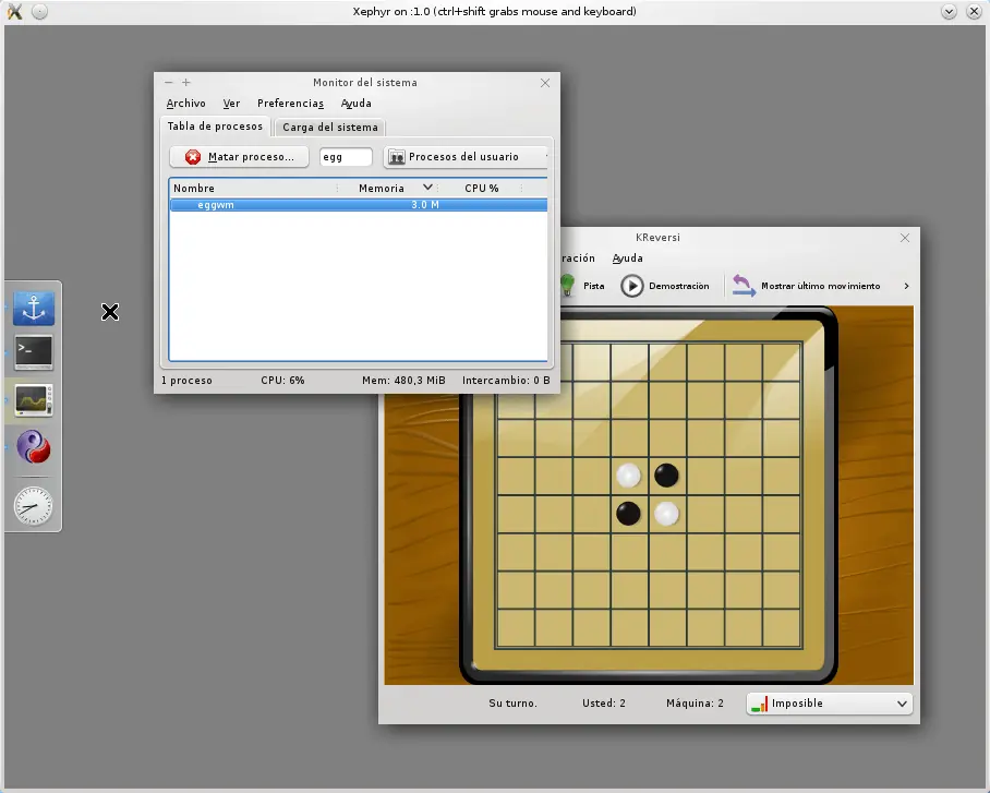 Egg Window Manager un nuevo gestor de ventanas ligero