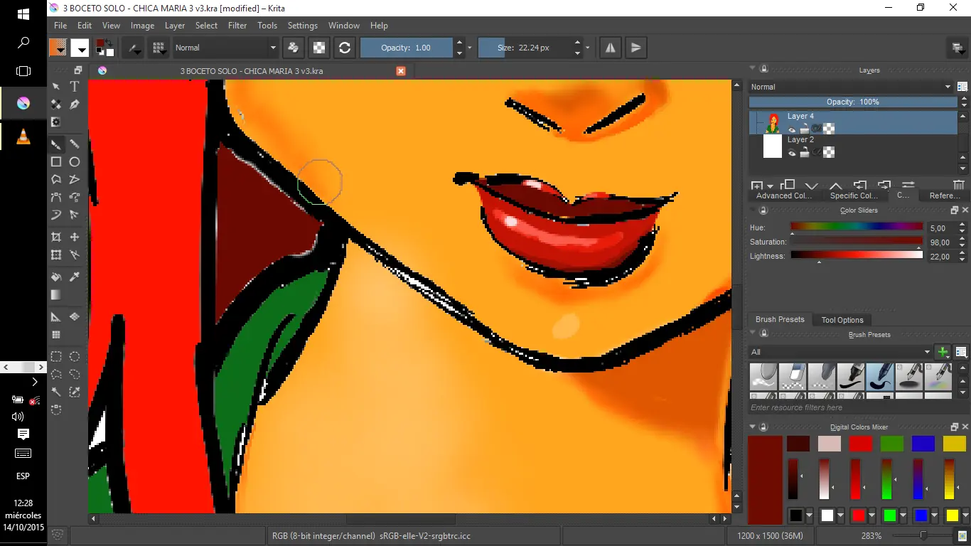 Tutorial pintura digital lincesa.