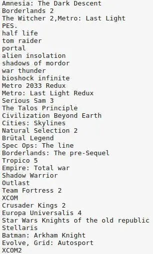 steam