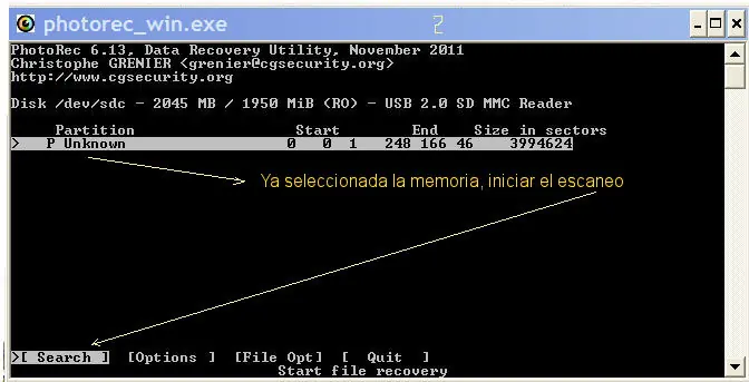 recuperar