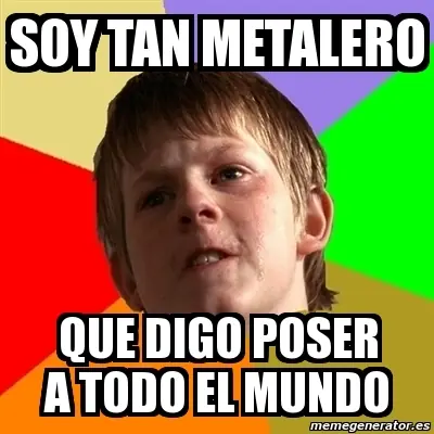 tipos de metaleros