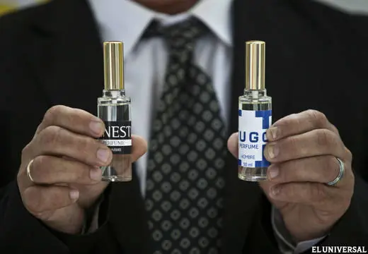 Chavez y el Che tienen perfume.