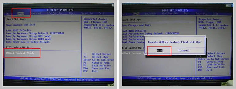 Guía para actualizar Bios Asrock