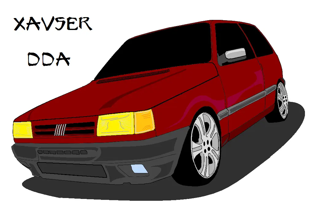 Autos y Motos Tuning - Mis dibujos en Paint