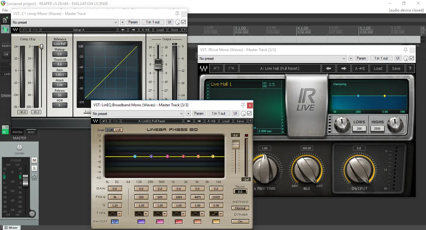 estudio de grabacion