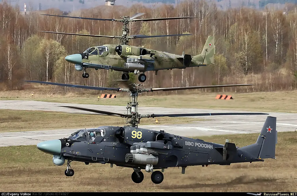 K-52 Helicóptero Ruso el terror del ISIS