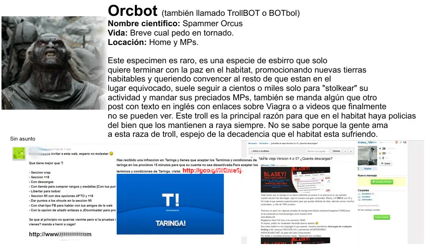 Trolls de Taringa - Necronomicon T!