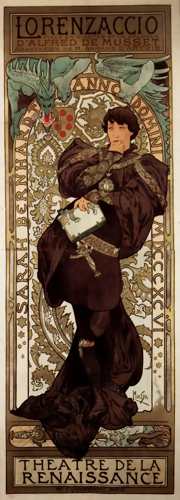 Sarah Bernhardt y el Thé
